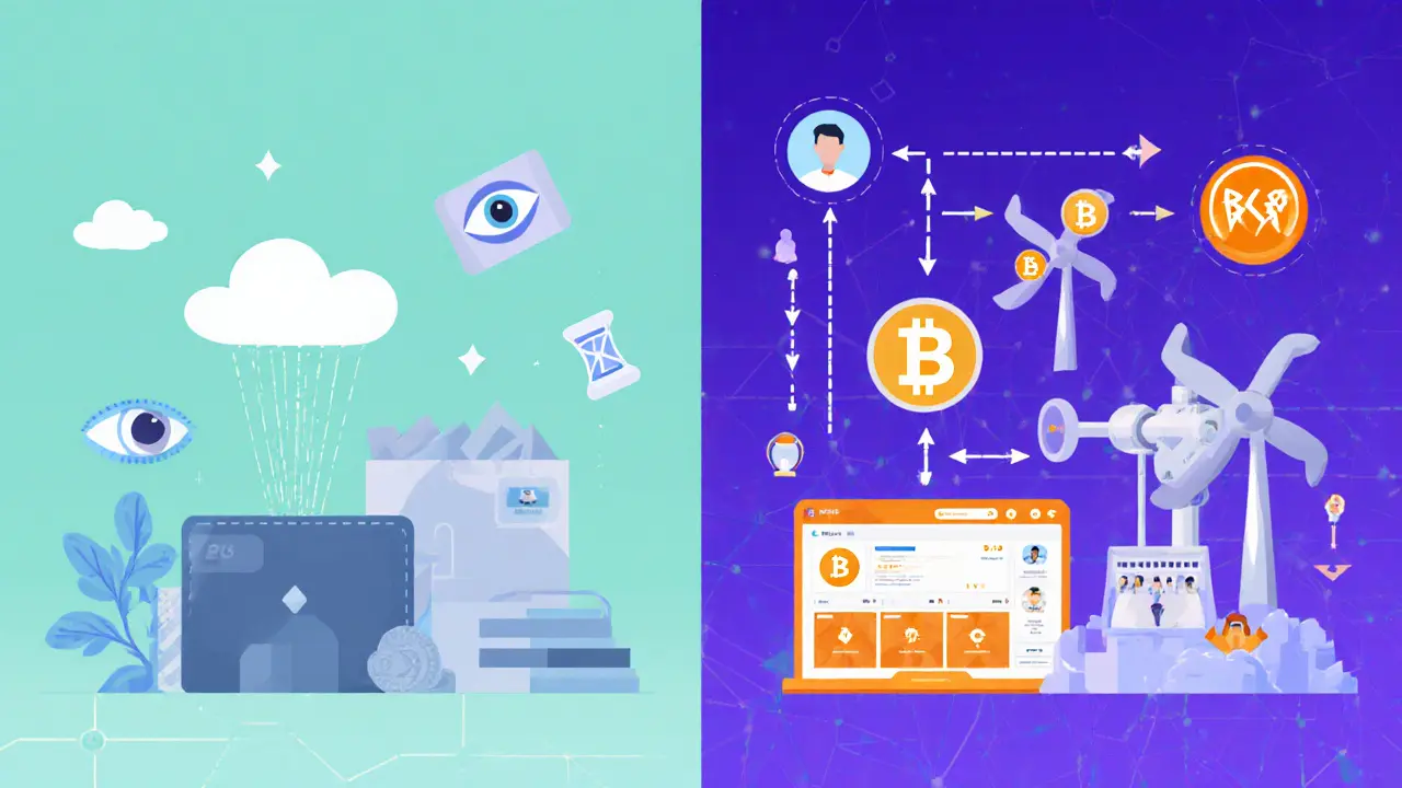 Distribution Model: Mining vs. Traditional Airdrop