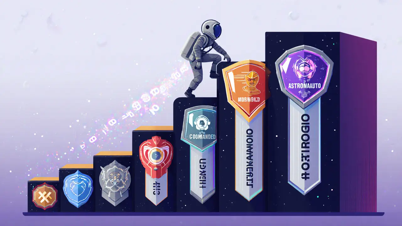 Ranking Ladder: From Cadet to Galactic Overlord