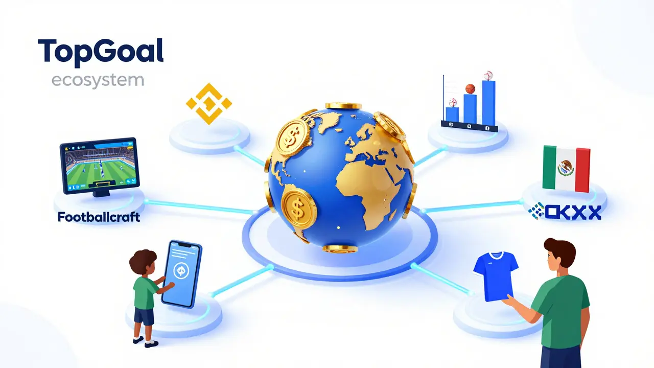 A global ecosystem of Web3 sports with $GOAL tokens connecting games, wallets, and fans worldwide.