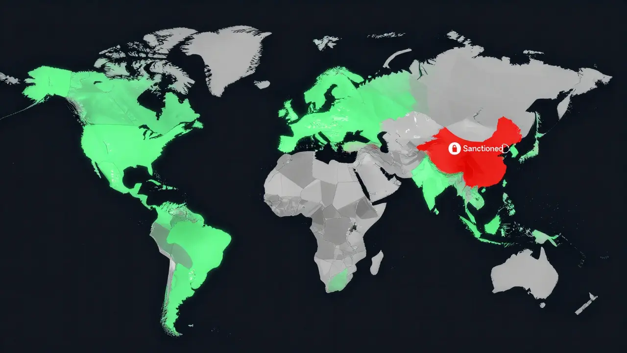 Coinbase Geographic Crypto Restrictions by Country: Where You Can and Can't Use It