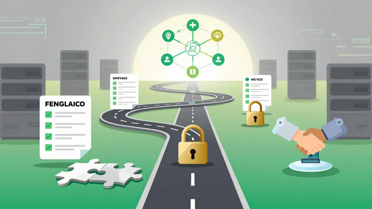 Conceptual roadmap navigating fintech compliance and growth barriers