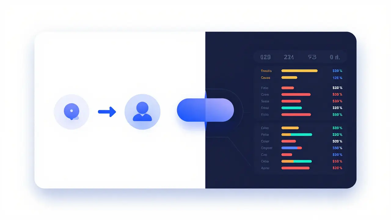 Vector illustration comparing simple swap and advanced order book trading interfaces